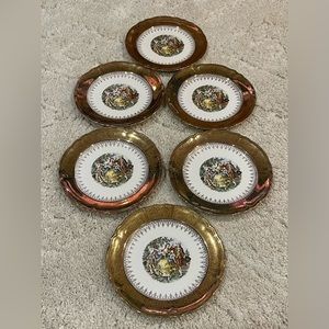Vogue Dinnerware 22K gold plates